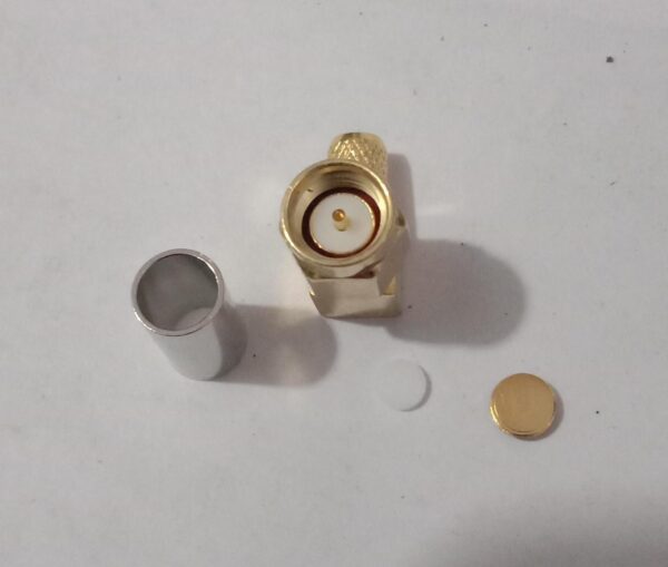 SMA (M) RA LMR 200 CRIMP